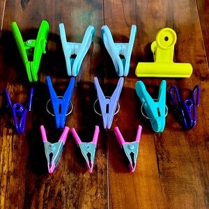 Set of 12 Chip Clips
